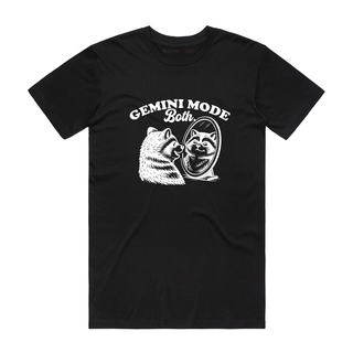 Gemini Mode - Zodiac T-Shirt - Black