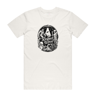 Respect The Locals (Squad) - Halloween T-Shirt - Natural