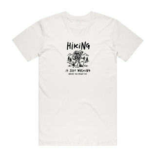 Hiking - Graphic T-Shirt - Natural