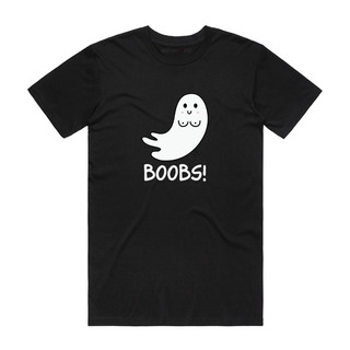 Boobs - Halloween T-Shirt - Black