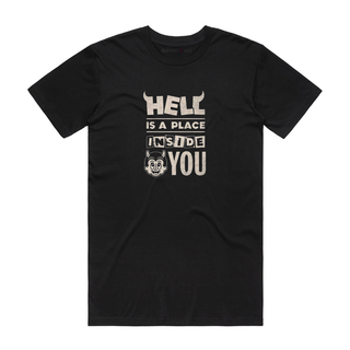 Hell Is The Place Inside You - Halloween T-Shirt - Black
