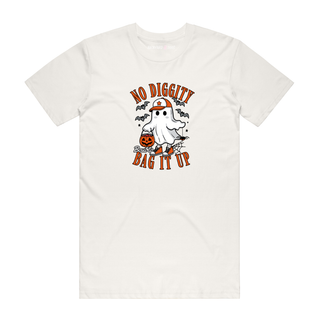 No Diggity - Halloween T-Shirt - Natural