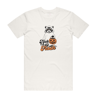 Trick Or Trash - Halloween T-Shirt - Natural