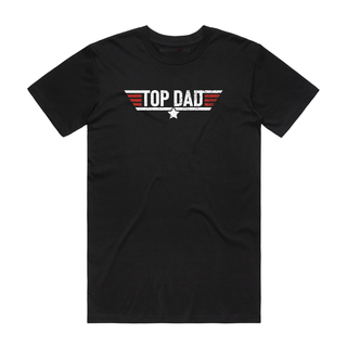 Top Dad - Dad T-Shirt - Black