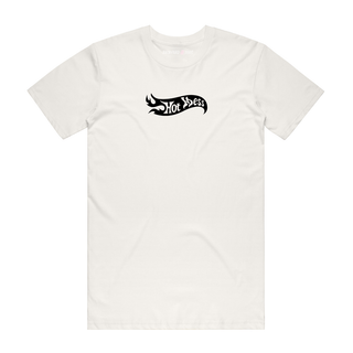 Hot Mess (Black) - Slogan T-Shirt - Natural