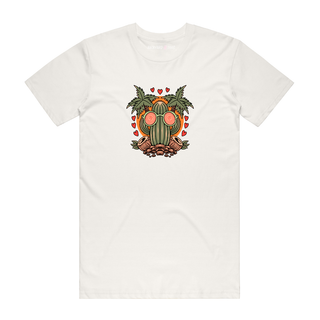 Summer Cactus - Graphic T-Shirt - Natural