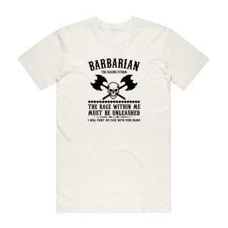 Barbarian - Gaming T-Shirt - Natural
