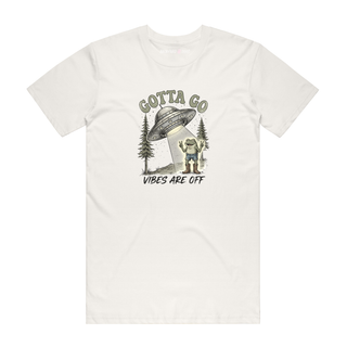 Gotta Go - Funny T-Shirt - Natural
