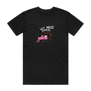 Hot Mess Express - Graphic T-Shirt - Black