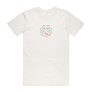 Neon Flamingo - Graphic T-Shirt - Natural