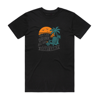 Drink All Day - Graphic T-Shirt - Black
