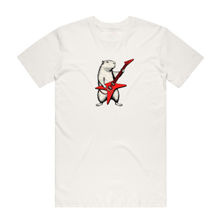 Guitar Capy - Music T-Shirt - Natural