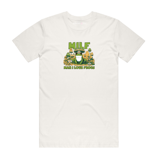 Man I Love Frogs - Frog T-Shirt - Natural