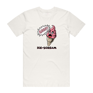Ice Scream - Funny T-Shirt - Natural