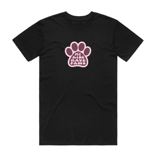 My Kids Have Paws - Parent T-Shirt - Black
