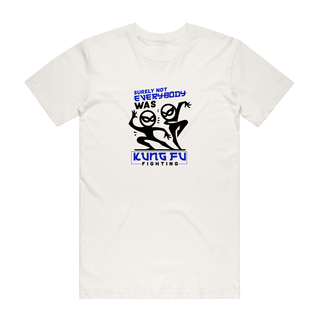 Kungfu Fighting - Funny T-Shirt - Natural