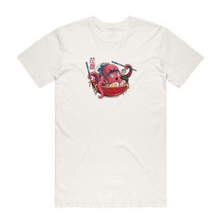 Octo Soup - Graphic T-Shirt - Natural