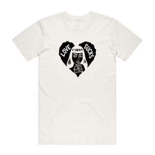 Love Sucks - Graphic T-Shirt - Natural