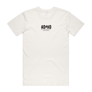ADHD - Slogan T-Shirt - Natural