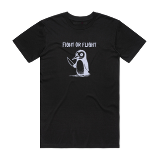 Fight Or Flight - Halloween T-Shirt - Black