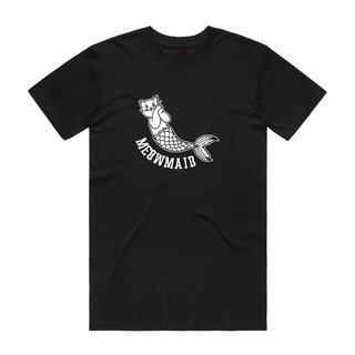 Meowmaid - Cat T-Shirt - Black
