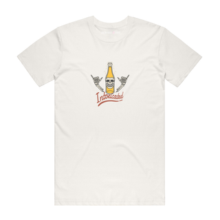Intoxicated - Funny T-Shirt - Natural