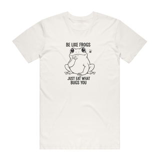 Be Like Frogs - Frog T-Shirt - Natural