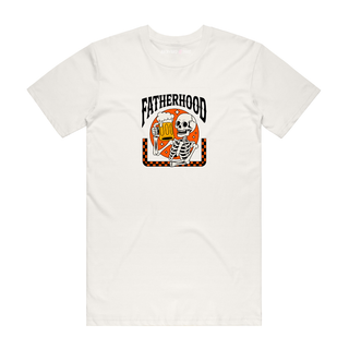 Fatherhood (Skeleton) - Dad T-Shirt - Natural