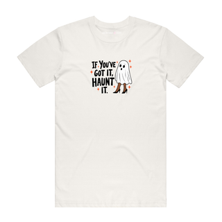Haunt It - Halloween T-Shirt - Natural
