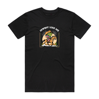 Cowboy Like Me - Frog T-Shirt - Black