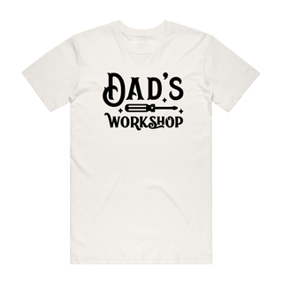 Dad's Workshop - Dad T-Shirt - Natural
