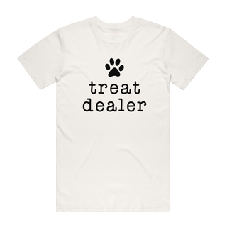 Treat Dealer - Dog T-Shirt - Natural