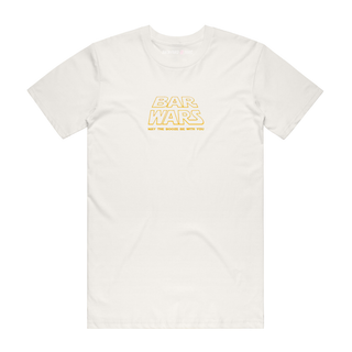 Bar Wars - Slogan T-Shirt - Natural