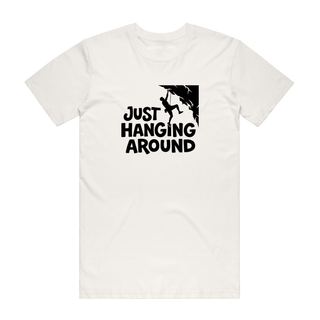 Just Hanging Around - Climb T-Shirt - Natural