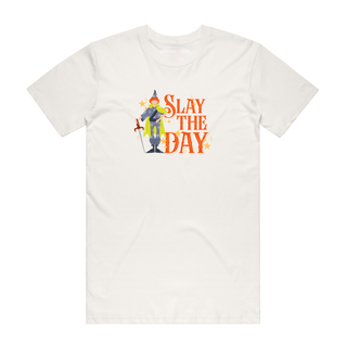 Slay The Day - Graphic T-Shirt - Natural