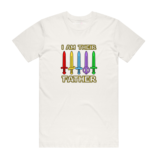 I'm Their Father - Dad T-Shirt - Natural