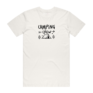 Camping Crew - Graphic T-Shirt - Natural