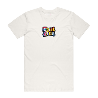 Cereal Killer (Coloured) - Slogan T-Shirt - Natural