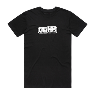 Rich Risk - Slogan T-Shirt - Black