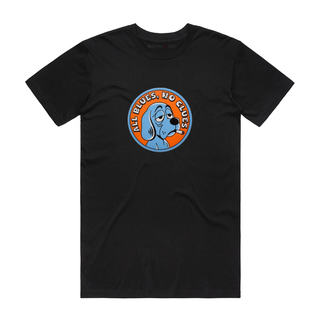 All Blues No Clues - Graphic T-Shirt - Black