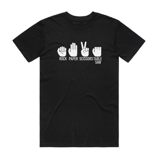 Table Saw - Funny T-Shirt - Black