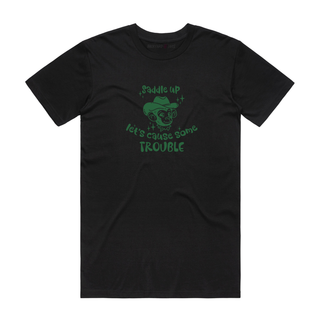Saddle Up - Funny T-Shirt - Black