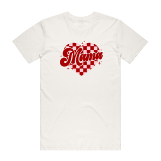Mama (Heart) - Mum T-Shirt - Natural