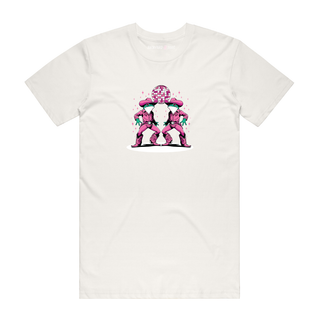 Disco Frogs - Frog T-Shirt - Natural