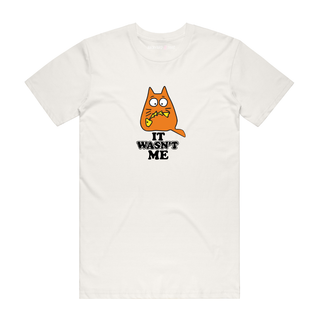 It Wasn't Me - Cat T-Shirt - Natural