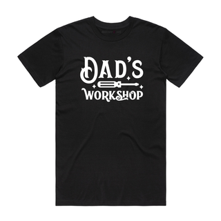 Dad's Workshop - Dad T-Shirt - Black
