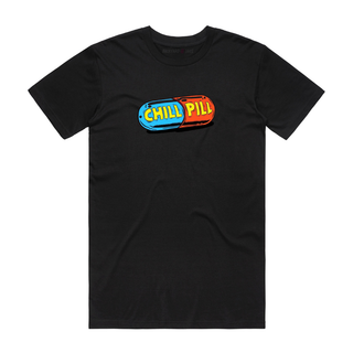 Chill Pill - Graphic T-Shirt - Black