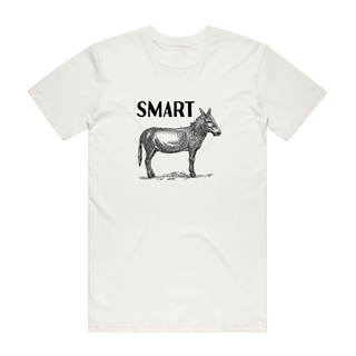 Smart Ass - Funny T-Shirt - Natural