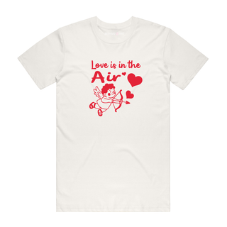 Love Is In The Air - Valentine's Day T-Shirt - Natural