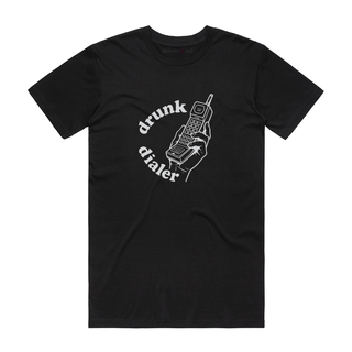 Drunk Dialler - Graphic T-Shirt - Black